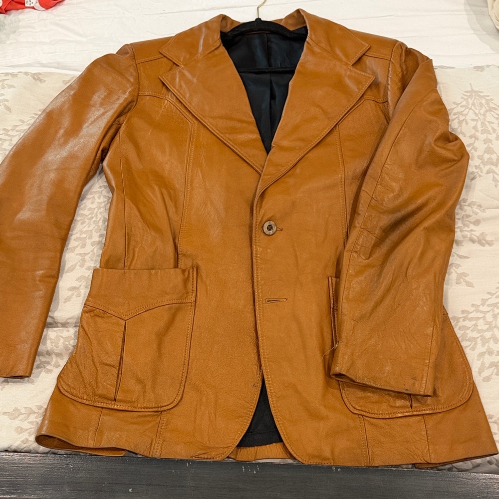 Scully Ranch Tan Leather Jacket